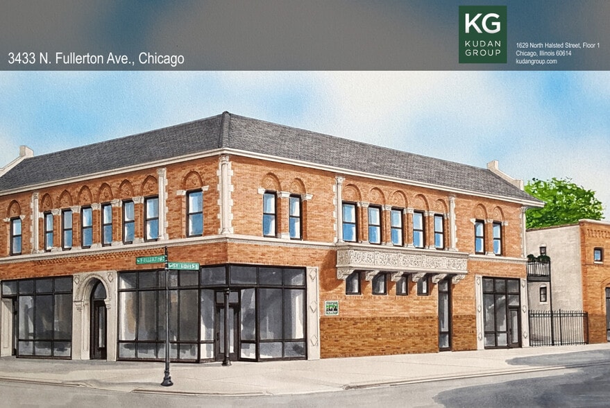 More Photos Of 3433-3435 W Fullerton Ave, Chicago General Retail For Sale