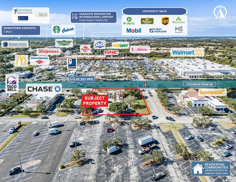 More Photos Of 8357 N Lockwood Ridge Rd, Sarasota Fast Food For Sale