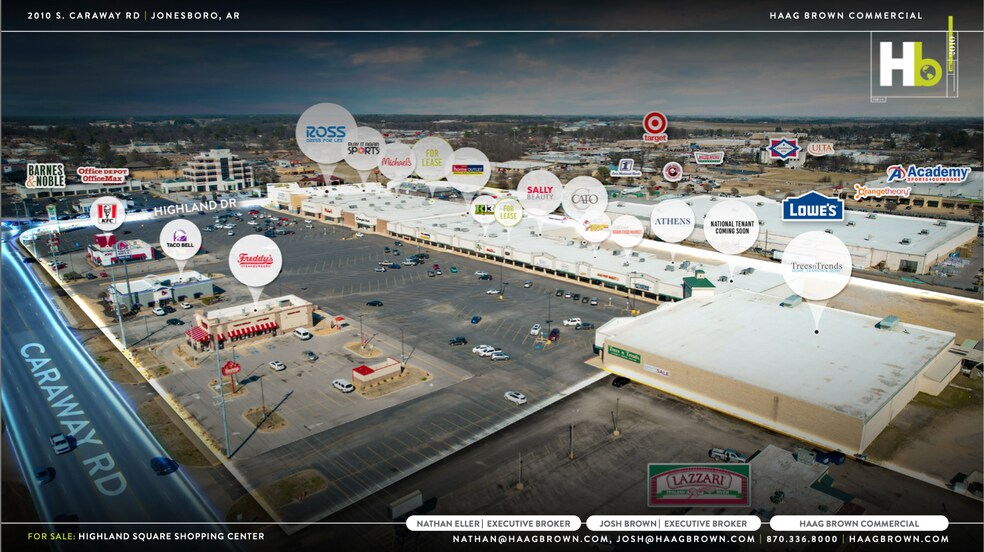 More Photos Of 2002-2220 S Caraway Rd, Jonesboro General Retail For Sale