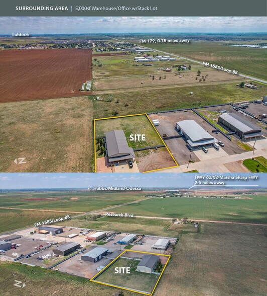 More Photos Of 9316 FM 1585, Wolfforth Warehouse For Lease