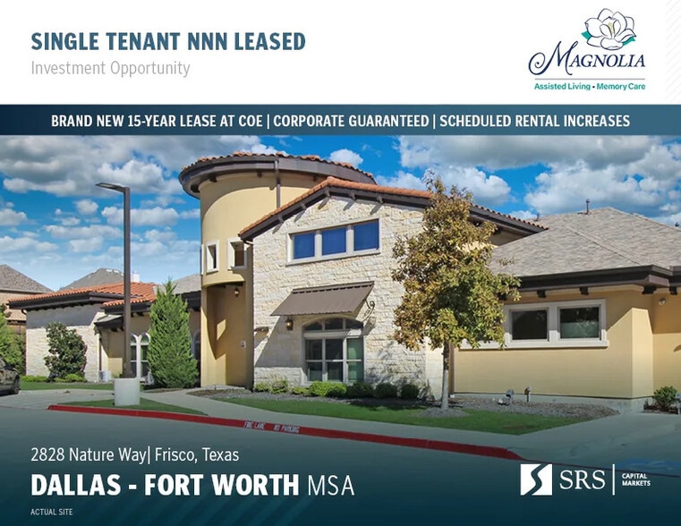 Primary Photo Of 2828 Nature Way, Frisco Congregate Senior Housing For Sale