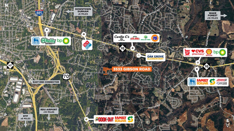 More Photos Of 3533 Gibson, Durham Land For Sale