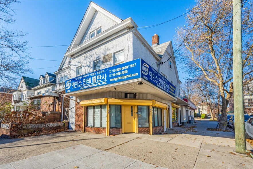 Primary Photo Of 14951 Roosevelt Ave, Flushing Storefront Retail Residential For Sale