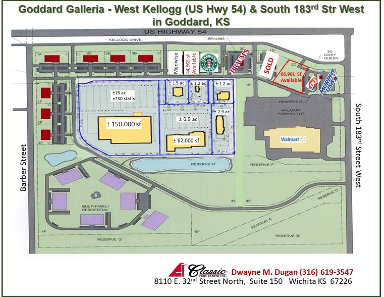 Primary Photo Of Kellogg & 183rd St W, Goddard Land For Sale