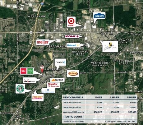 More Photos Of 6511-6517 Covington Rd, Fort Wayne Restaurant For Lease