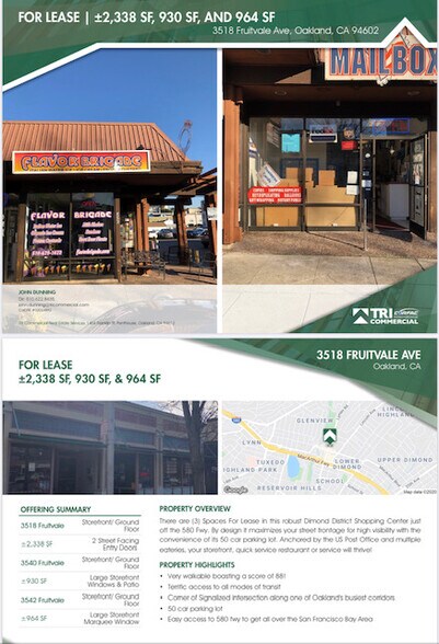 More Photos Of 3510-3550 Fruitvale Ave, Oakland Unknown For Lease