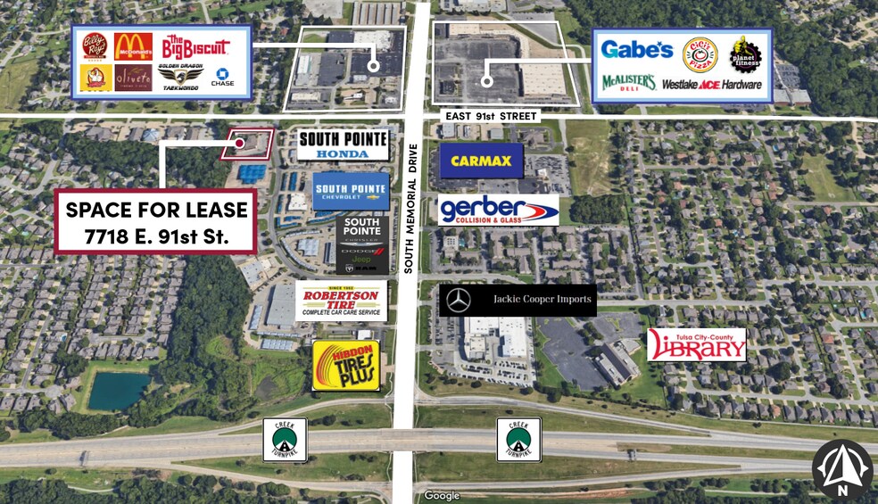 More Photos Of 7718 E 91st St, Tulsa Office For Lease