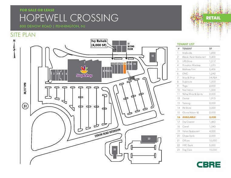 More Photos Of Route 31 N @ Denow Rd, Hopewell Unknown For Lease