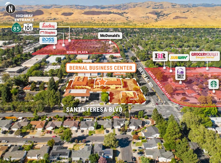 More Photos Of 175 Bernal Rd, San Jose Office For Lease