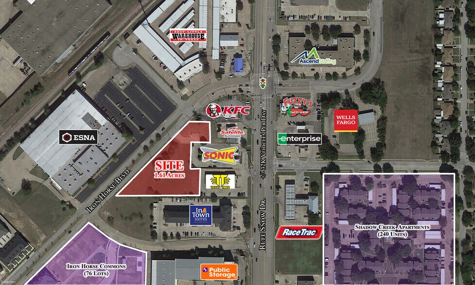 Primary Photo Of 6640 Iron Horse Blvd, North Richland Hills Land For Sale