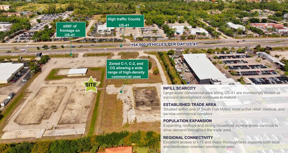 More Photos Of 14101 S Tamiami Trl, Fort Myers Land For Sale