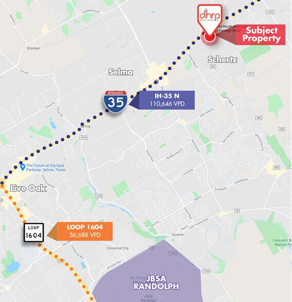 More Photos Of 18780 IH 35 Hwy N, Schertz Land For Sale