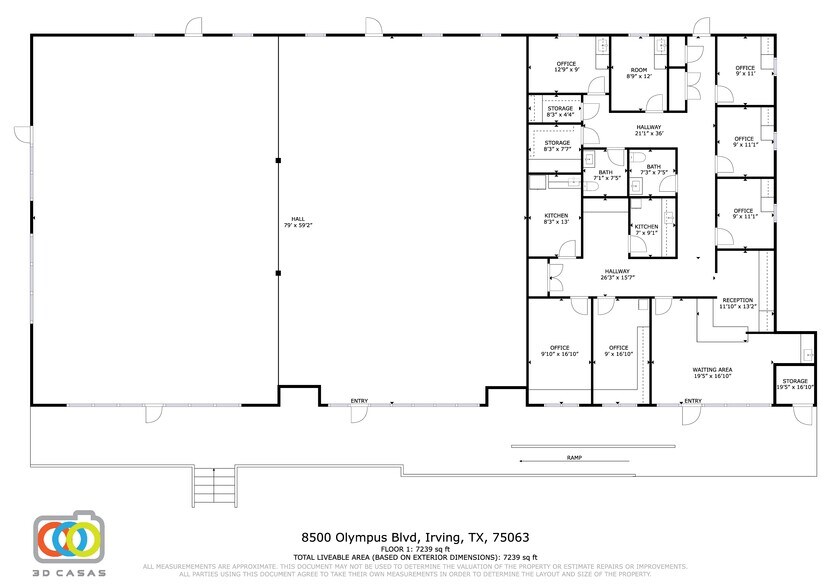 More Photos Of 8500 Olympus Blvd, Irving Office For Sale