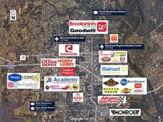 More Photos Of 202 Blanchard St, West Monroe Restaurant For Sale