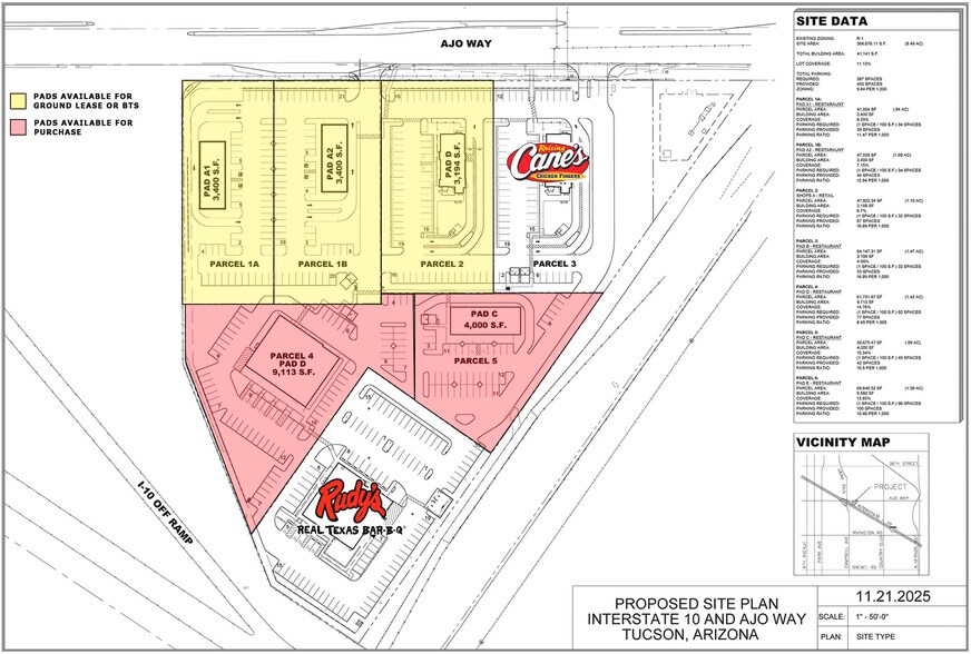 Primary Photo Of 2160 E Ajo Way, Tucson Land For Sale