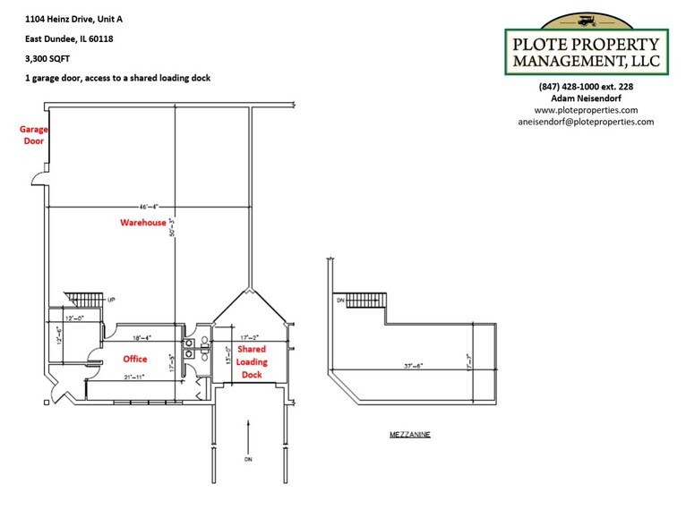 More Photos Of 1104 Heinz Dr, East Dundee Flex For Lease