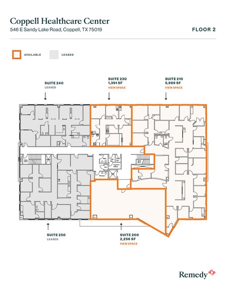 More Photos Of 546 E Sandy Lake Rd, Coppell Medical For Lease