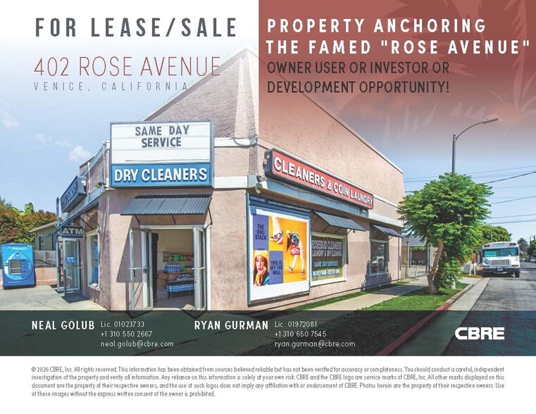 More Photos Of 402 Rose Ave, Venice Freestanding For Sale