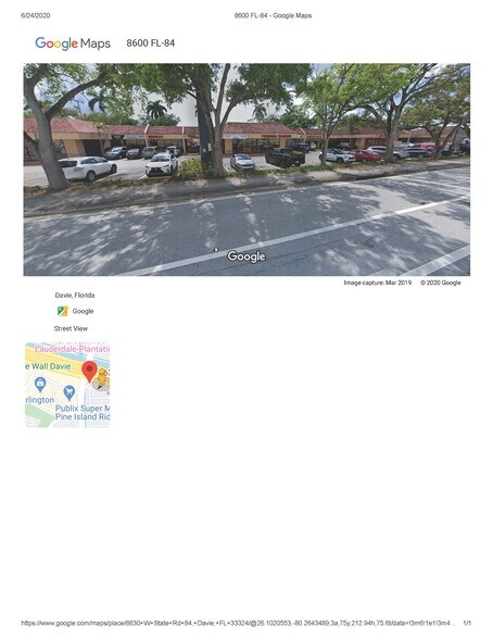 More Photos Of 8600-8630 Sr-84, Fort Lauderdale Unknown For Lease