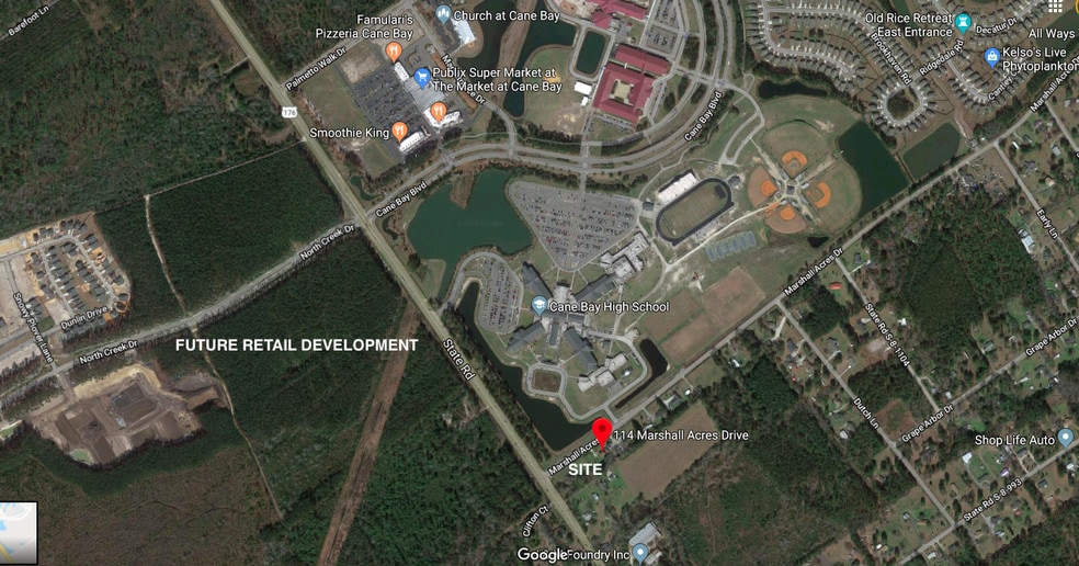 Primary Photo Of 114 Marshall Acres Dr, Summerville Land For Sale