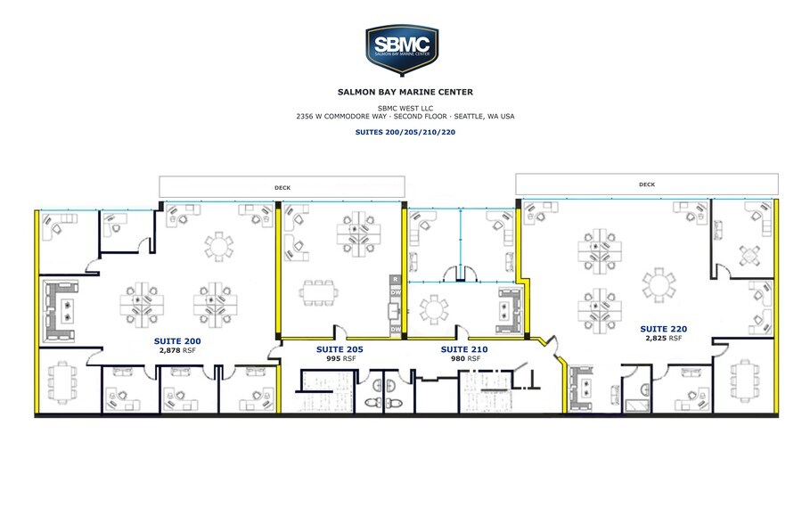 More Photos Of 2284-2360 W Commodore Way, Seattle Office For Lease