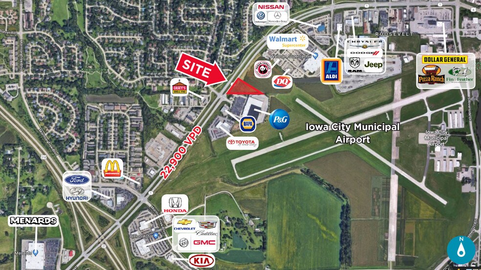 More Photos Of 1275 W Highway 1, Iowa City Storefront Retail Office For Lease