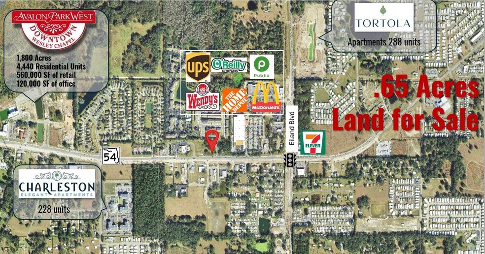 Primary Photo Of Point Cypress Blvd @ SR 54, Wesley Chapel Land For Sale