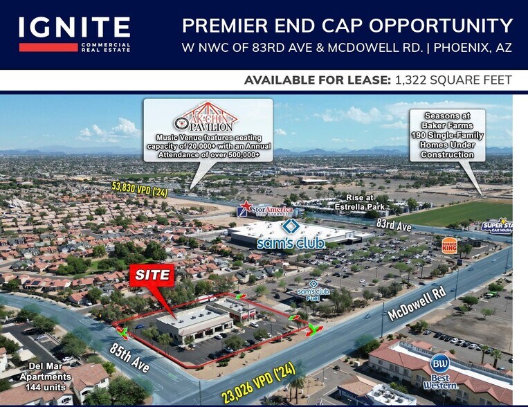 Primary Photo Of 8450 W McDowell Rd, Phoenix Freestanding For Lease