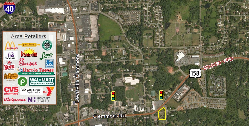 More Photos Of Hampton Rd @ Highway 158, Clemmons Land For Sale