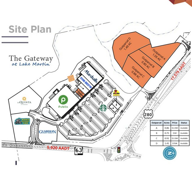 More Photos Of 4812 Highway 280, Alexander City General Retail For Lease