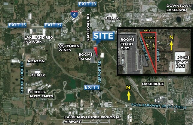 More Photos Of 1472 Airport Rd, Lakeland Land For Sale