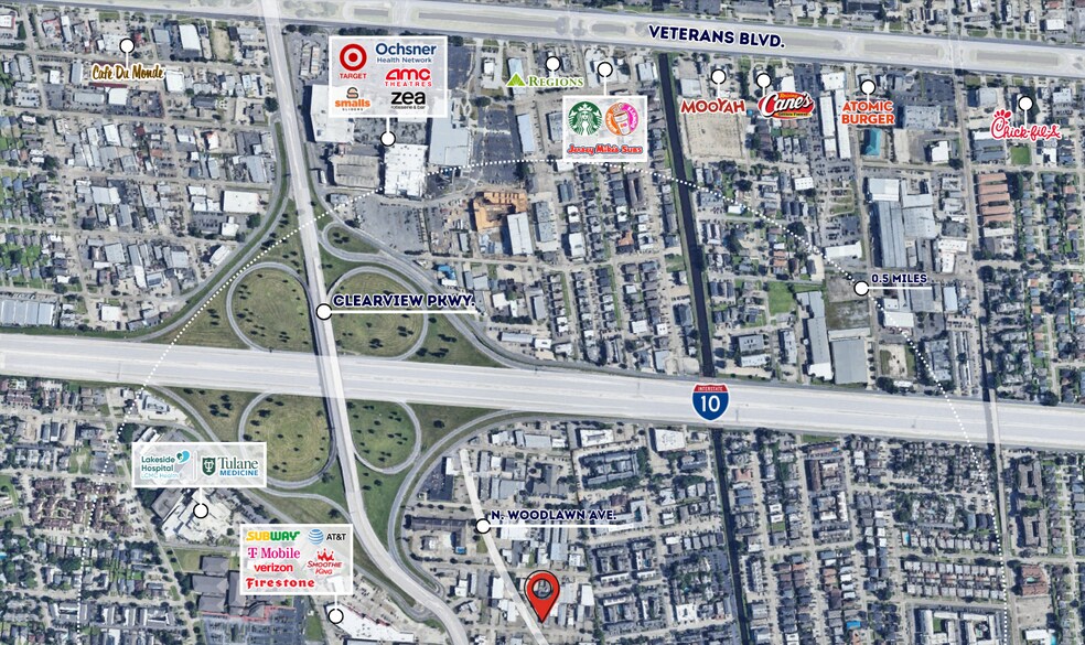 More Photos Of 2315 N Woodlawn Ave, Metairie Office For Sale