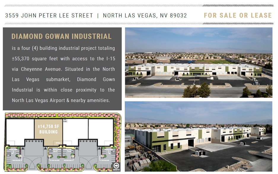 More Photos Of 3559 John Peter Lee St, North Las Vegas Warehouse For Lease