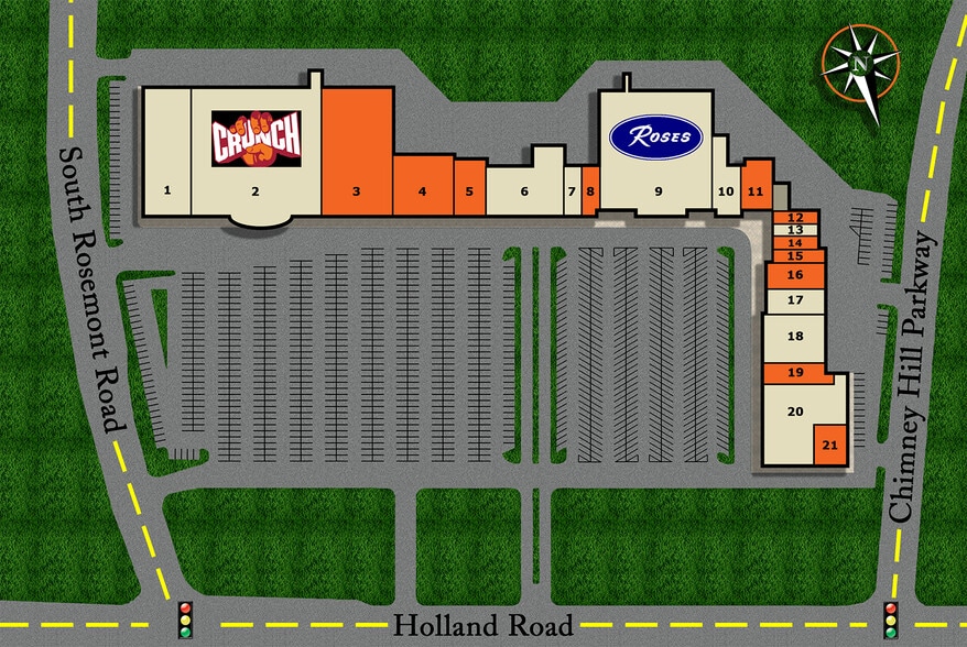 Primary Photo Of 801-929 Chimney Hill Shopping Ctr, Virginia Beach General Retail For Lease
