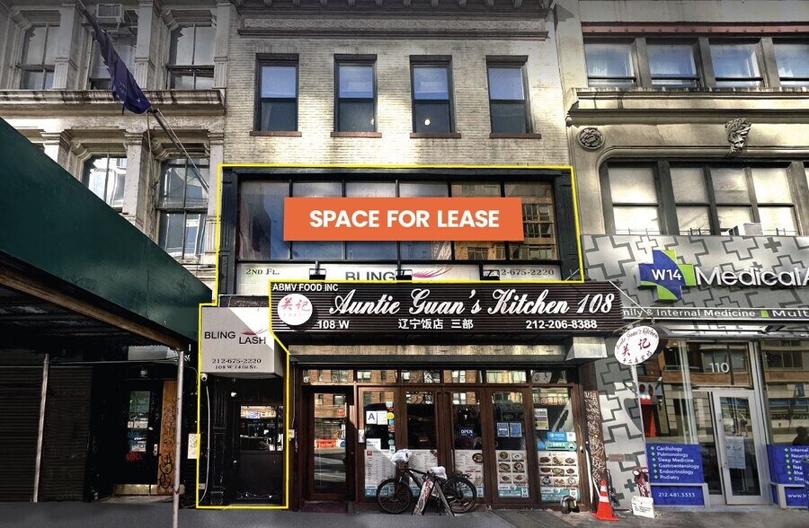 More Photos Of 108 W 14th St, New York Storefront Retail Residential For Lease