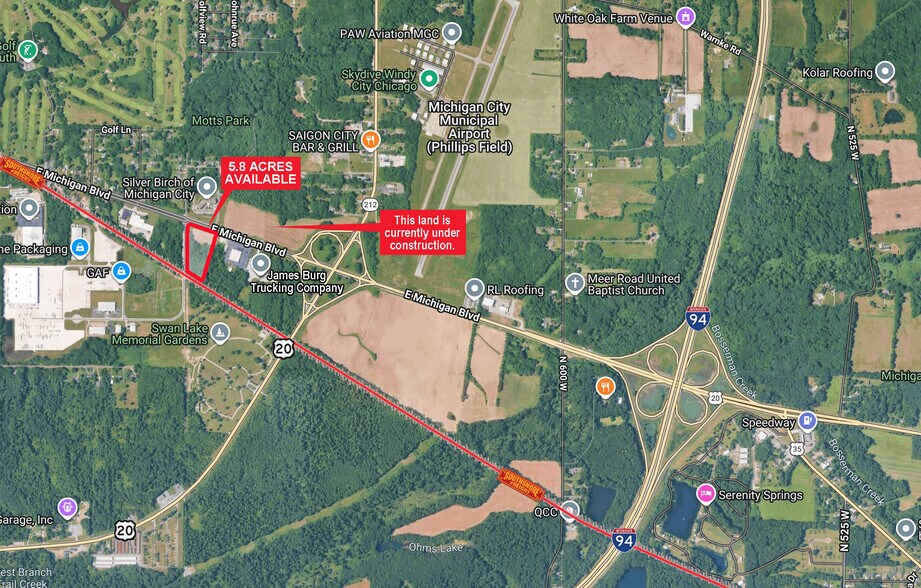 Primary Photo Of US 20 & US 35, Michigan City Land For Sale