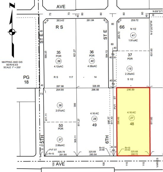 More Photos Of NEC of Columbia Way and 6th St East, Lancaster Land For Lease