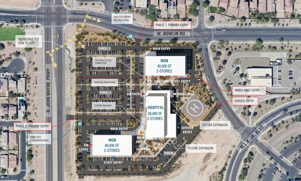 More Photos Of SEC Bowlin & N John Wayne Pky, Maricopa Office For Lease