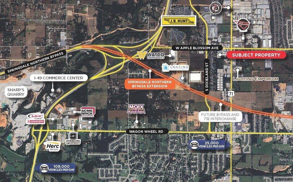 More Photos Of 207 W Apple Blossom Ave, Lowell Warehouse For Lease