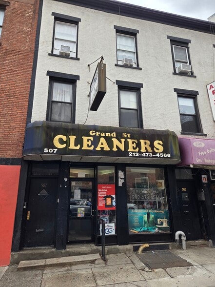 Primary Photo Of 505-507 Grand St, New York Storefront Retail Residential For Lease