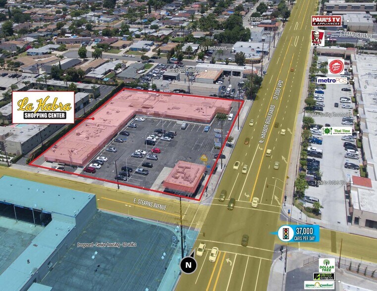 More Photos Of 301-331 N Harbor Blvd, La Habra Unknown For Lease