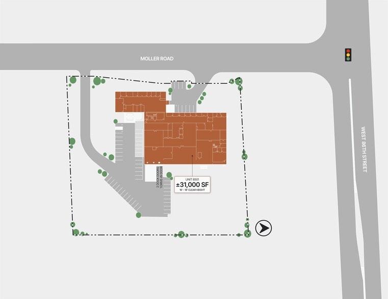 More Photos Of 8501 Moller Rd, Indianapolis Flex For Lease