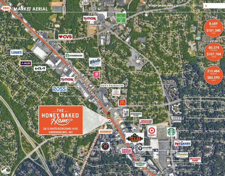 More Photos Of 2613 Battleground Ave, Greensboro Restaurant For Sale
