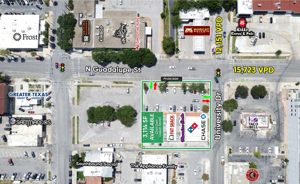 More Photos Of 350 N Guadalupe St, San Marcos Storefront For Lease