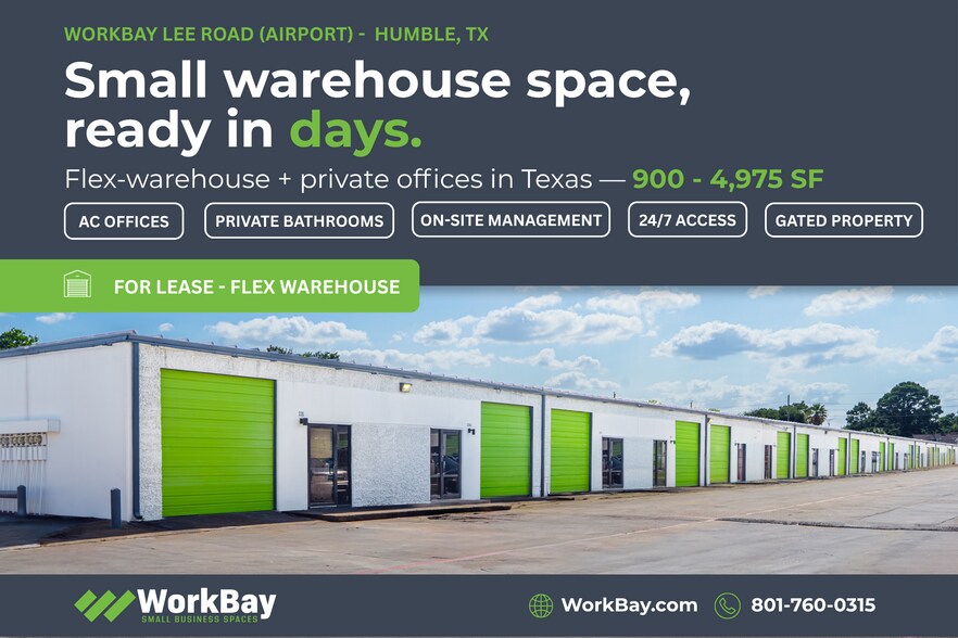 More Photos Of 15100 Lee Rd, Humble Industrial For Lease