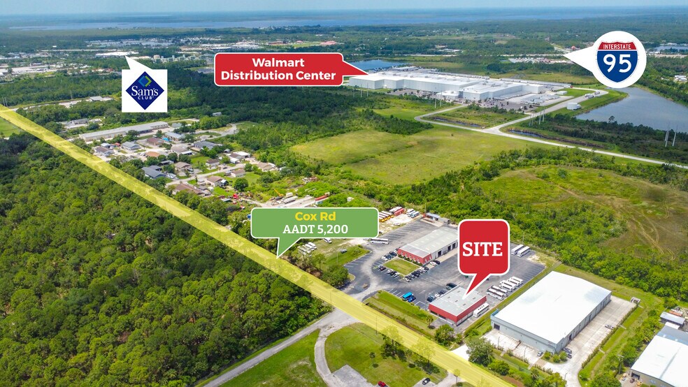 More Photos Of 1445 Cox Rd, Cocoa Light Distribution For Lease