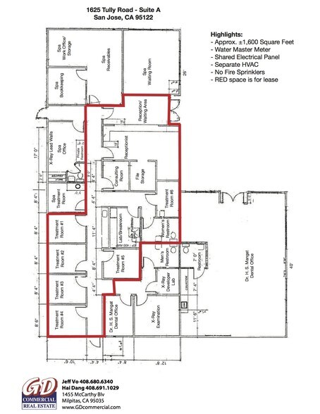 More Photos Of 1625 Tully Rd, San Jose Medical For Lease