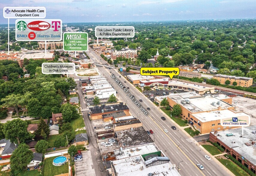 More Photos Of 4932-5000 W 95th St, Oak Lawn Storefront For Lease