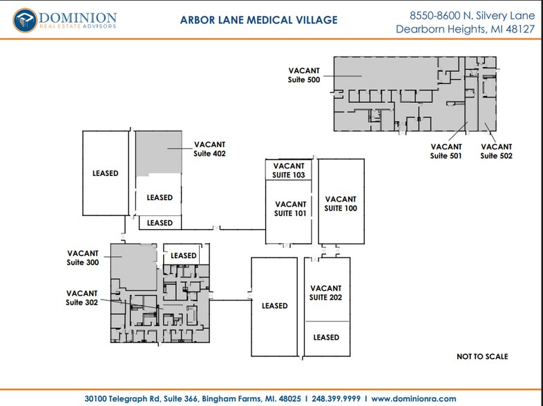 More Photos Of 8550-8565 N Silvery Ln, Dearborn Heights Medical For Lease