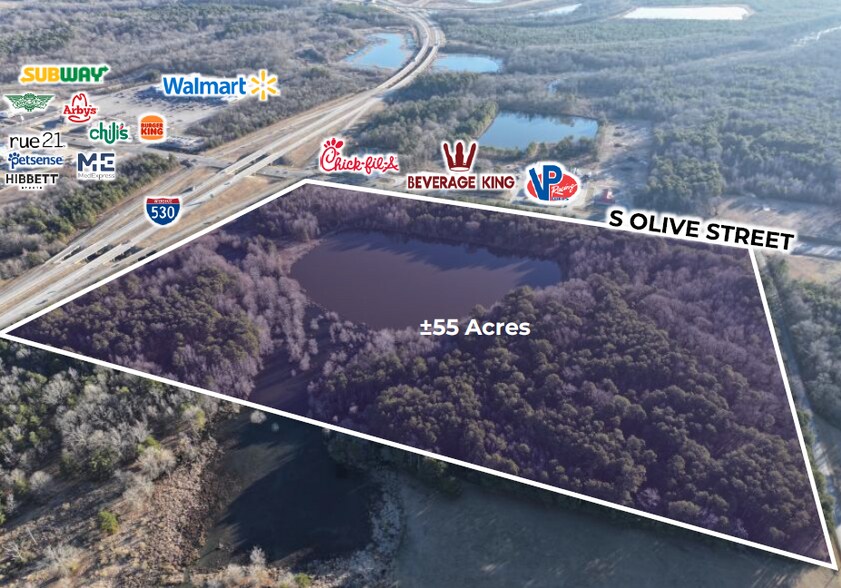 More Photos Of 5701 S Olive St, Pine Bluff Land For Sale